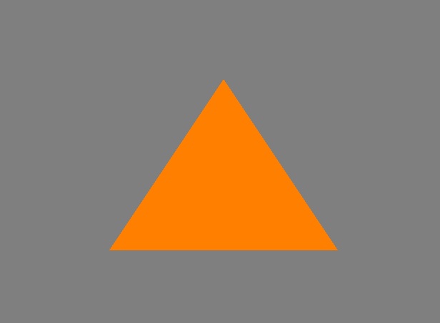 Превью демо Hello Triangle